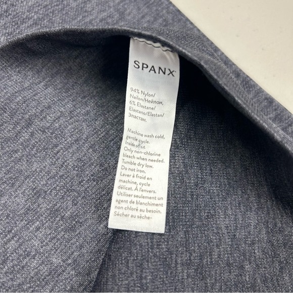 Spanx by Sara Blakely Gray Leggings Tight Pants Womens Size Small - Picture 3 of 4